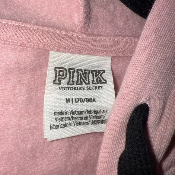 Victoria's Secret Pink Zip-Up Hoodie - Picture 3 of 3